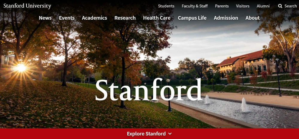 Stanford website