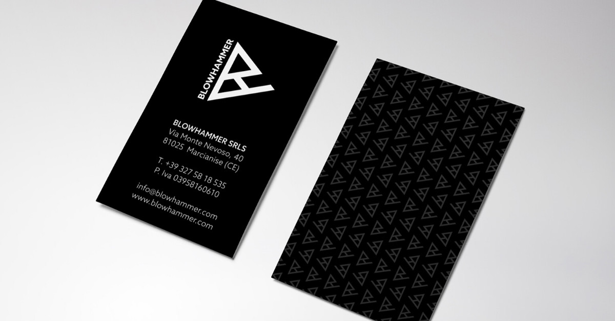 business card example