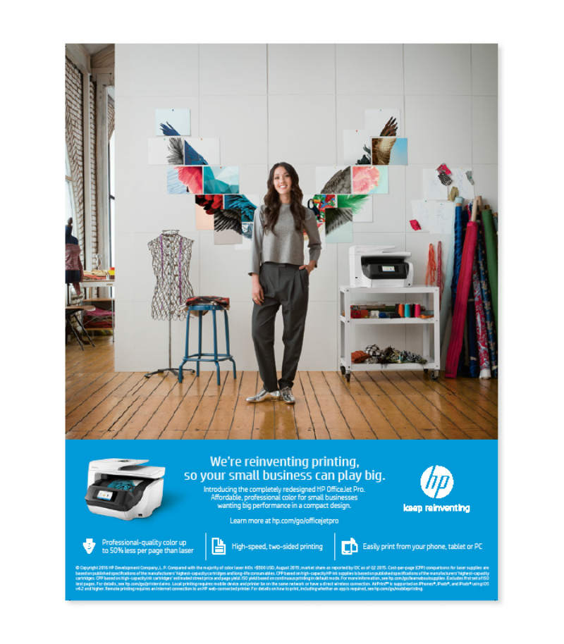 hp ad campaign