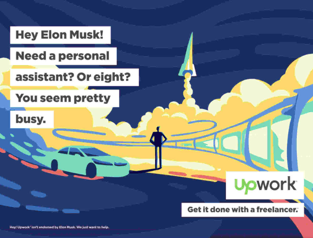 upwork ad campaign