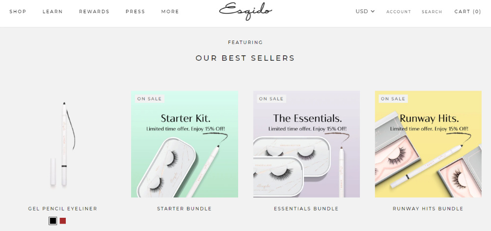 ecommerce site example