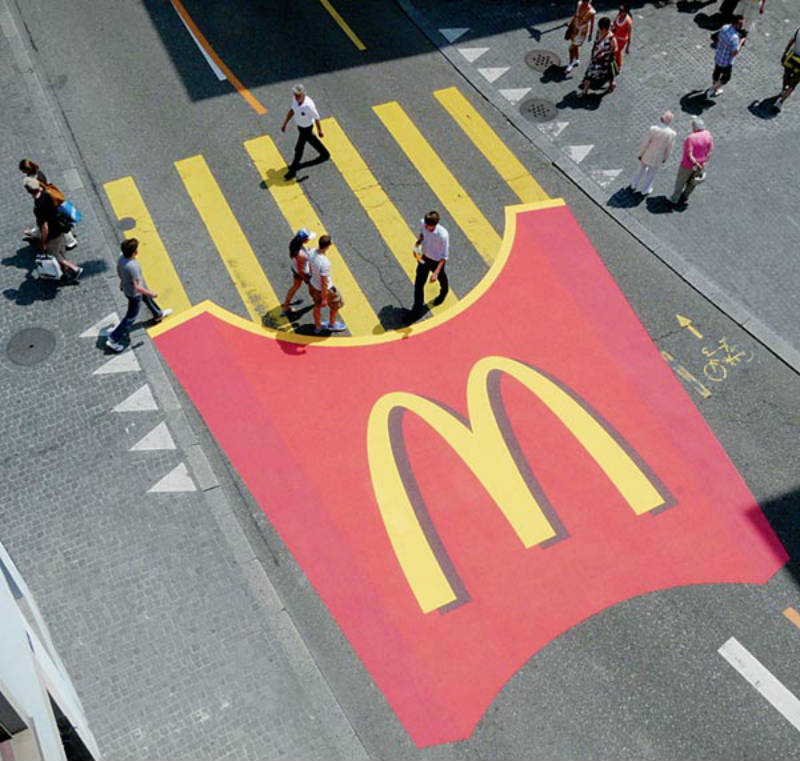 mcdonalds pedestrian ad