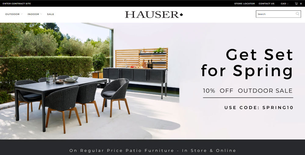 hauser homepage