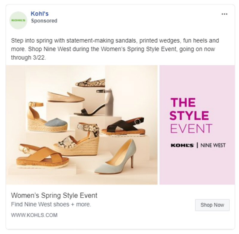 kohls marketing