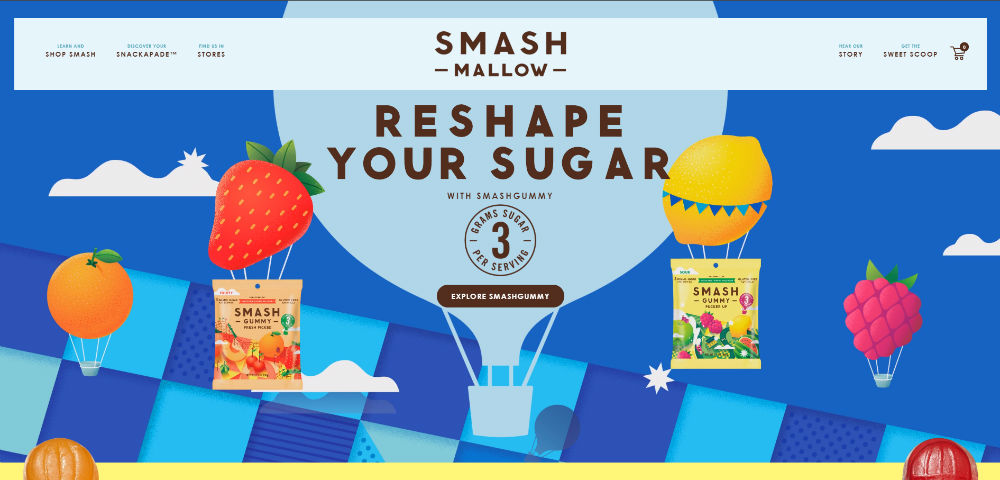 smashmallow homepage