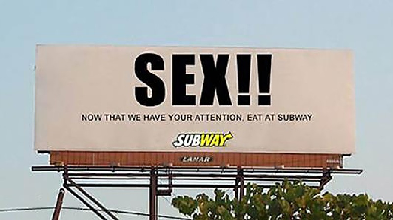 Subway advertising