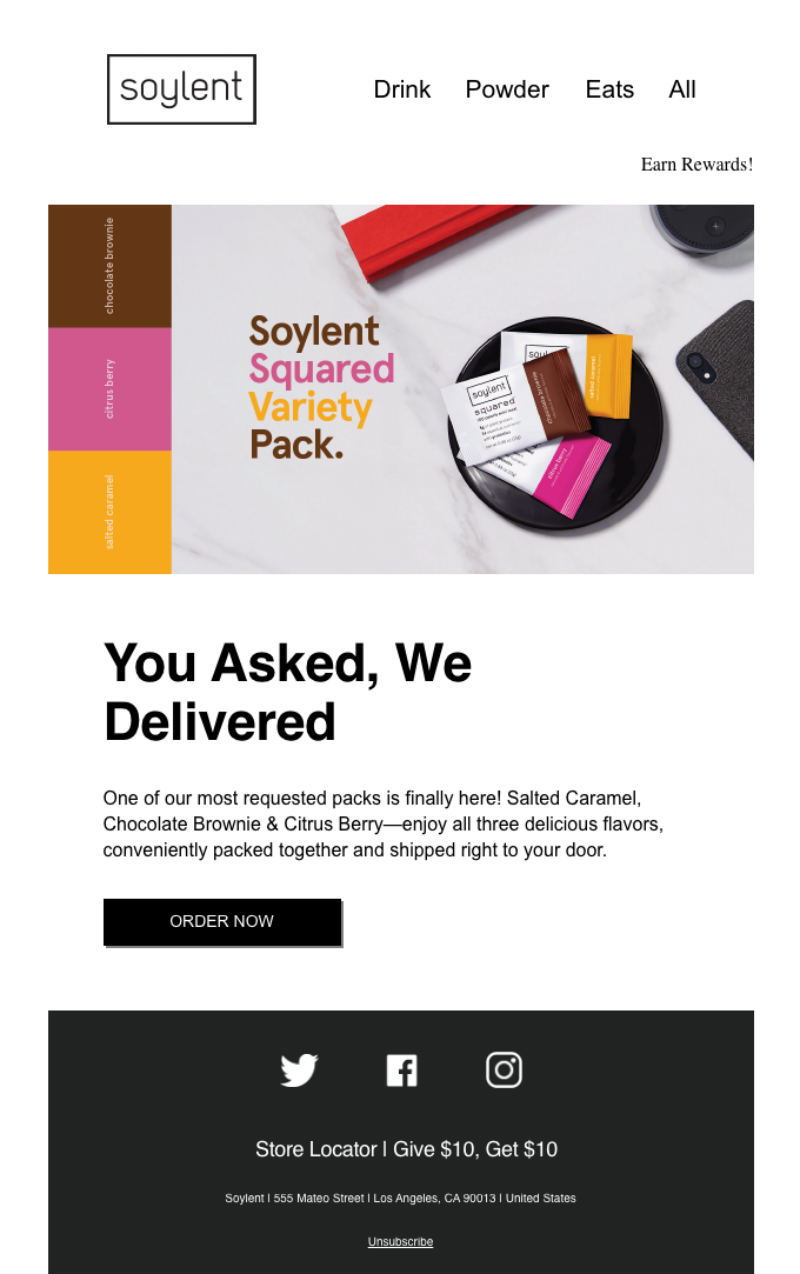 soylent newsletter